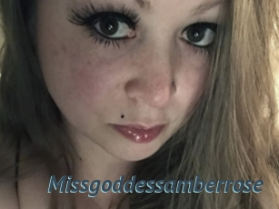 Missgoddessamberrose